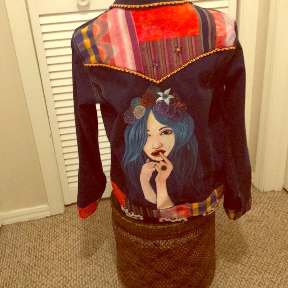 FAITH PAINTED JACKET